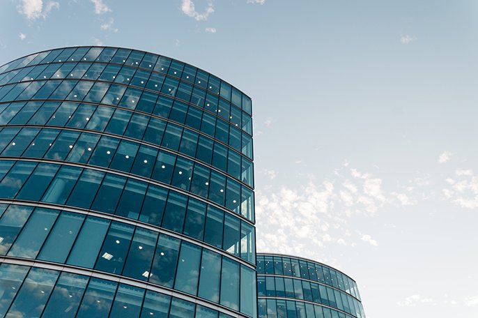 Glass curtain wall building - AS Aluminium & Glass